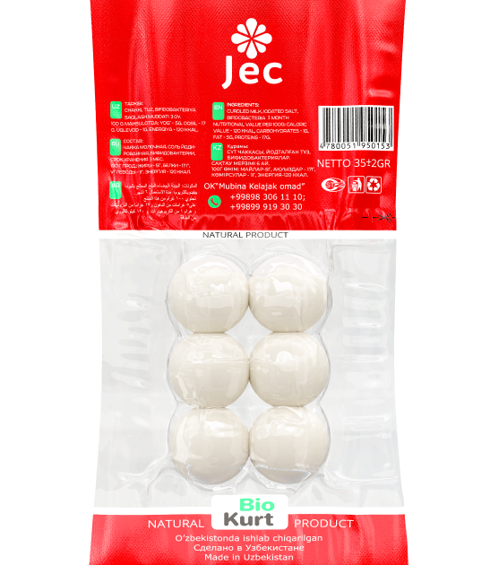 Курт Jec Молочный 30 гр